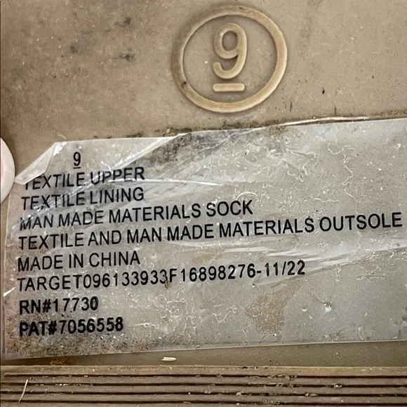 Shade & Shore Pink Bow Slide Sandals Ladies Size 9 - Picture 5 of 6